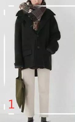 適合25-35歲上班族女性的冬季通勤裝簡約大方還保暖