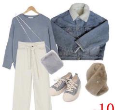 隨性慵懶的艺文復古風搭配女性冬季時髦穿搭首選