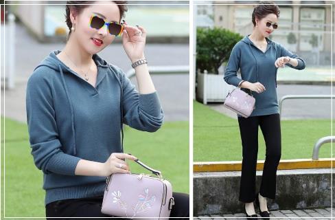 40歲女人適合衛衣推薦好看時尚顯瘦顯好身材