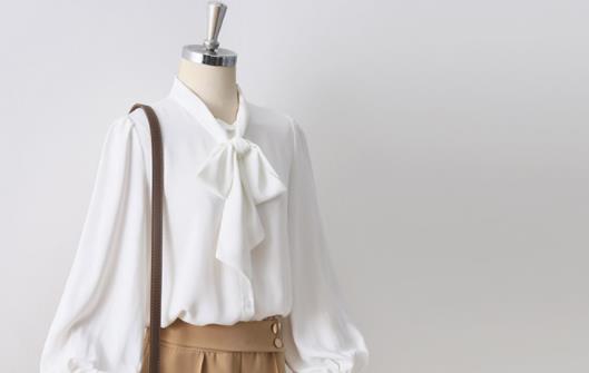 襯衣蝴蝶結怎麼打襯衣下擺蝴蝶結如何系